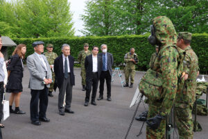 自衛隊唯一の「対特殊武器」教育・研究機関を研修
