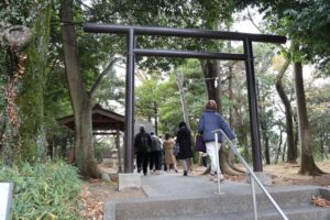 生田神社（弥心神社） 登戸研究所視察260219